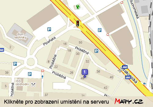 Mapka umístění